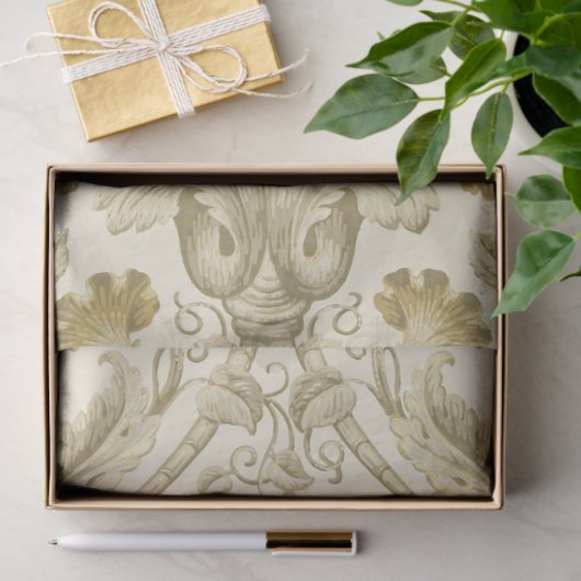 Art Deco Bloemen Decoupage Tissue Papier (Geschenk)