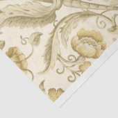 Art Deco Bloemen Decoupage Tissue Papier (Detail)