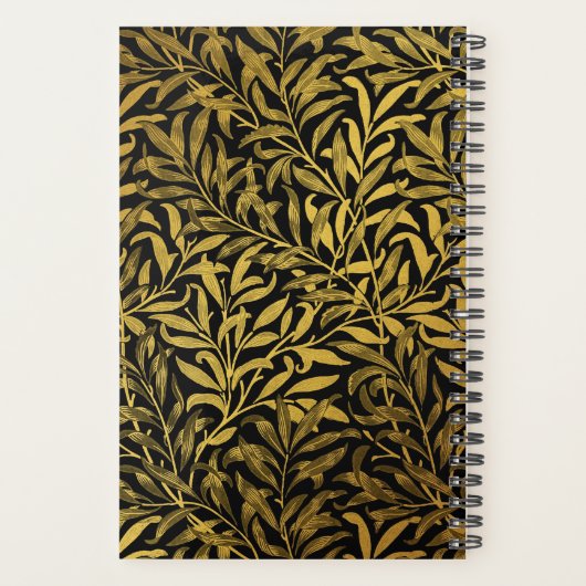 Art Deco Bloemen Gepersonaliseerde Weekplanner Planner (Achterkant)