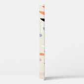 Art Deco Bloemen: Modern Naadloos Case-Mate iPhone Case (Achterkant / Rechts)