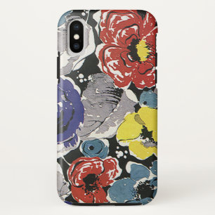 Art Deco bloemen uit het verleden, rozensierpatroo Case-Mate iPhone Case
