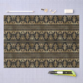 Art Deco bloemmotief geometrisch patroonontwerp Tissuepapier (Craft)