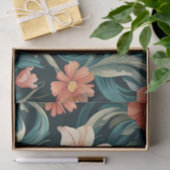 Art Deco bloemontwerp Tissuepapier (Geschenk)