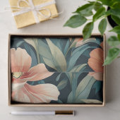 Art Deco bloemontwerp Tissuepapier (Geschenk)