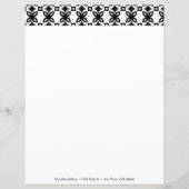 Art Deco Blooms Speciaal Papierblad (Voorkant)