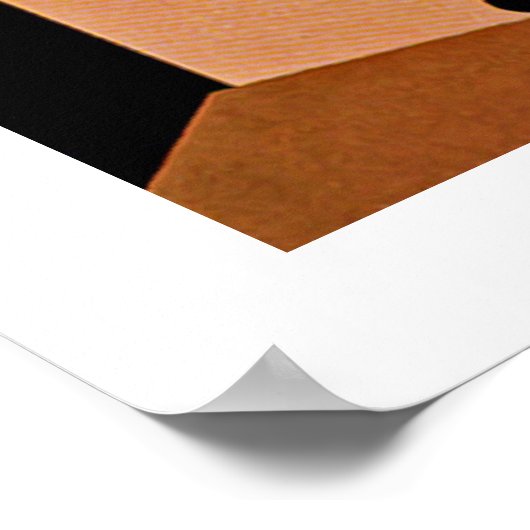 Art Deco Boarding Poster (Hoek)