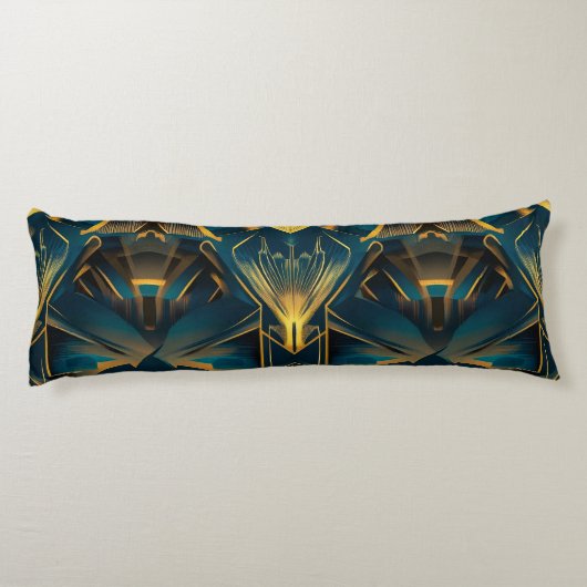 Art Deco Body Pillow Lichaamskussen (Achterkant)