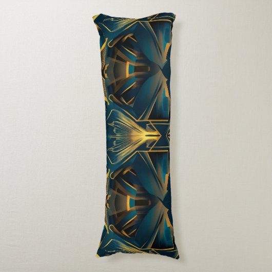Art Deco Body Pillow Lichaamskussen (Voorkant Verticaal)