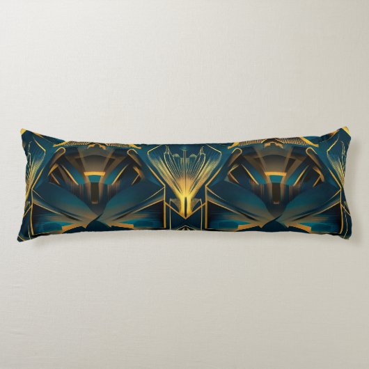 Art Deco Body Pillow Lichaamskussen (Voorkant)