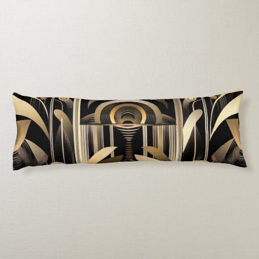 Art Deco Body Pillow Lichaamskussen (Achterkant)