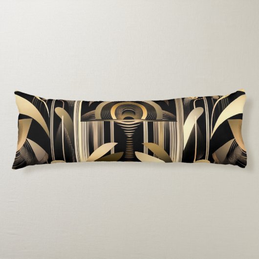 Art Deco Body Pillow Lichaamskussen (Voorkant)
