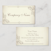 Art Deco BookPlate Visitekaartje (Voorkant / Achterkant)