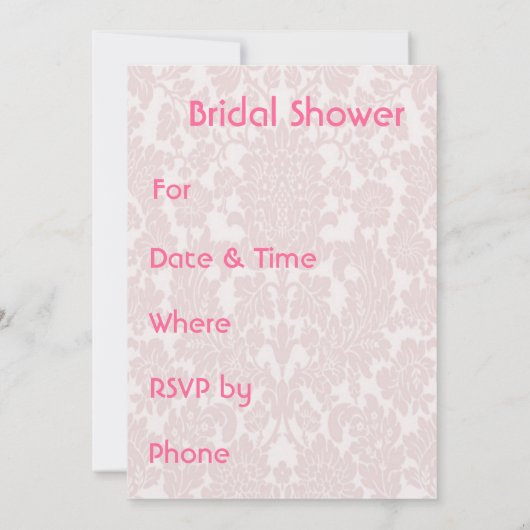 Art Deco Bride Kaart (Achterkant)