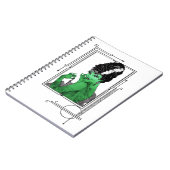 Art Deco Bride-laptop Notitieboek (Linkerzijde)