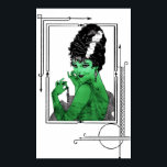 Art Deco Bride Poster<br><div class="desc">Voor zover ik weet zijn deze afbeeldingen in het publieke domein en worden ze geacht vrij te zijn in de VS zonder beperkingen te gebruiken. Neem contact met me op als je ontdekt dat een van deze afbeeldingen niet in het publieke domein voorkomt.</div>