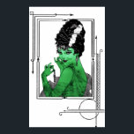 Art Deco Bride Poster<br><div class="desc">Voor zover ik weet zijn deze afbeeldingen in het publieke domein en worden ze geacht vrij te zijn in de VS zonder beperkingen te gebruiken. Neem contact met me op als je ontdekt dat een van deze afbeeldingen niet in het publieke domein voorkomt.</div>