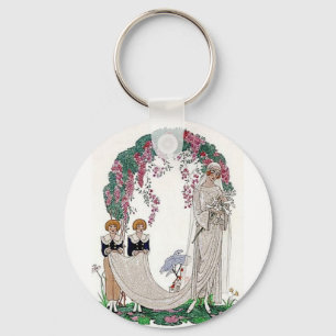 Art Deco Bride Sleutelhanger