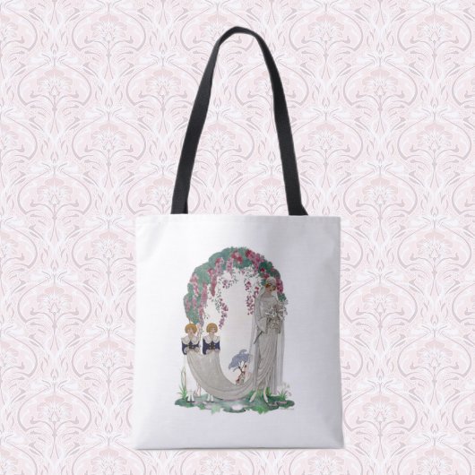 Art Deco Bride Tote Bag