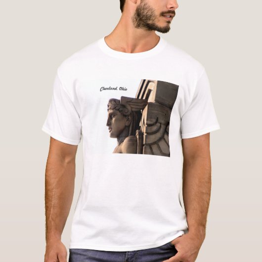 Art Deco Bridge Cleveland, OH T-Shirt (Voorkant)