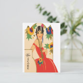  Art Deco Bridge Tally Briefkaart (Staand voorkant)