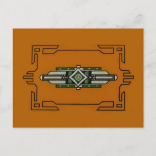 Art Deco ~ briefkaart