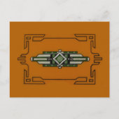 Art Deco ~ briefkaart (Voorkant)