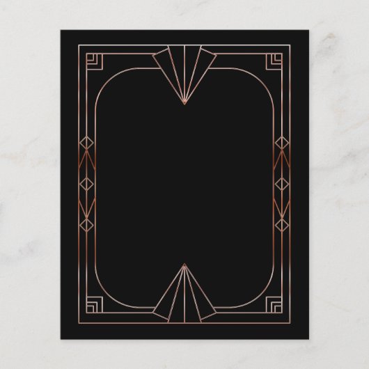 Art Deco Briefpapier (Voorkant)