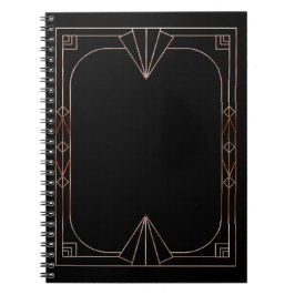 Art Deco Briefpapier Notitieboek