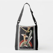 Art Deco Broadway New York Crossbody Tas (Voorkant)