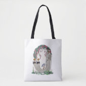Art Deco Bruid  Tote Bag (Voorkant)