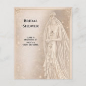 Art Deco Bruiloftsfeest Uitnodiging | Vintage 1920 Flyer (Achterkant)