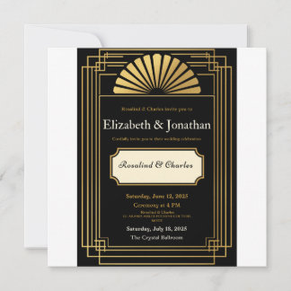 Art Deco Bruisende Jaren 20 Save The Date