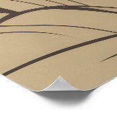 Art deco  brullen 20s Meisje Muur Poster (Hoek)