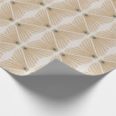 Art Deco bugs pastel Cadeaupapier (Hoek)