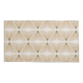 Art Deco bugs pastel Kussensloop (Achterkant-Links)