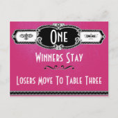 Art Deco Bunco-kaart #1 Briefkaart (Voorkant)