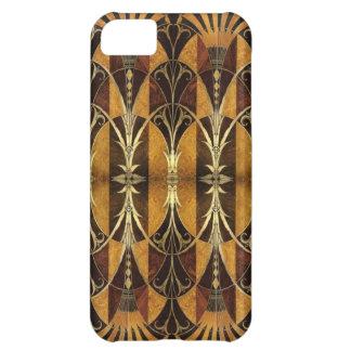 Art Deco Burl Wood iPhone 5C Hoesje