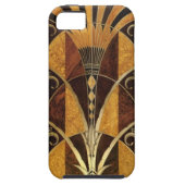 Art Deco Burl Wood Case-Mate iPhone Case (Achterkant)