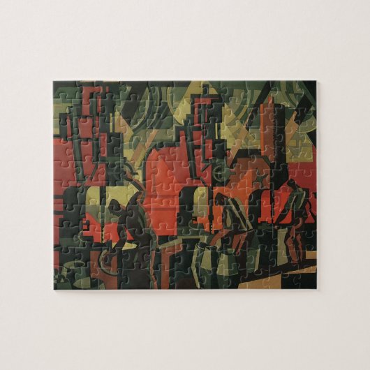  Art Deco Business Industrial Manufacturing Legpuzzel (Horizontaal)