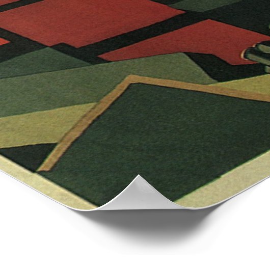  Art Deco Business Industrial Manufacturing Poster (Hoek)