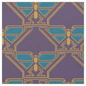 Art Deco Butterflies Stof (Close Up)