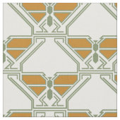 Art Deco Butterflies Stof (Close Up)
