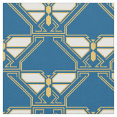 Art Deco Butterflies Stof (Close Up)