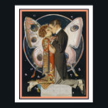 Art Deco Butterfly Coupon 16 x 20 Afdrukken Poster<br><div class="desc">Joseph Leyendecker's Butterfly Couple Art Deco Print.</div>