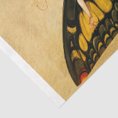 Art Deco Butterfly Fairy FX Leyendecker Decoupage Tissuepapier (Detail)