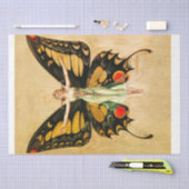 Art Deco Butterfly Fairy FX Leyendecker Decoupage Tissuepapier (Craft)