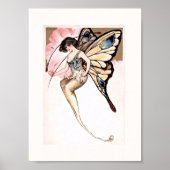 Art Deco Butterfly Poster (Voorkant)