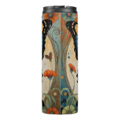 Art Deco Butterfly Tumbler Thermosbeker (Achterkant)