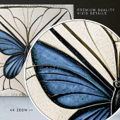 Art Deco Butterfly Wall Decor Art Nouveau Keramiek Tegeltje
