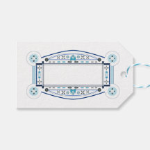 Art Deco Cadeaulabel